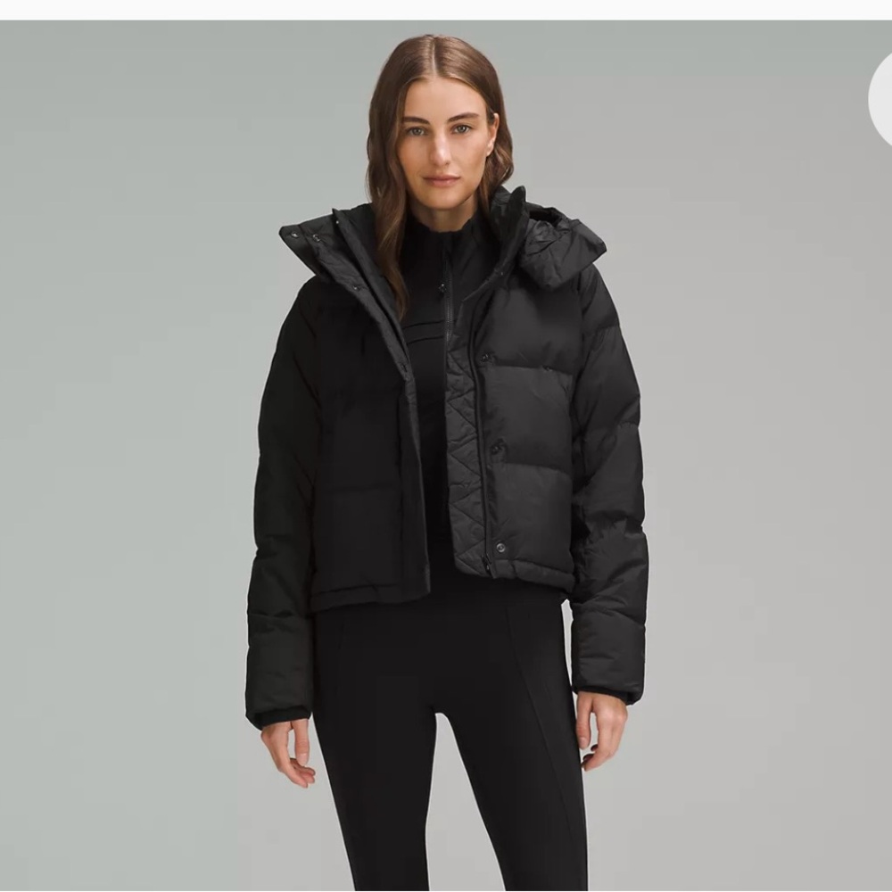 Wunder Puff 600-Down-Fill Cropped Jacket